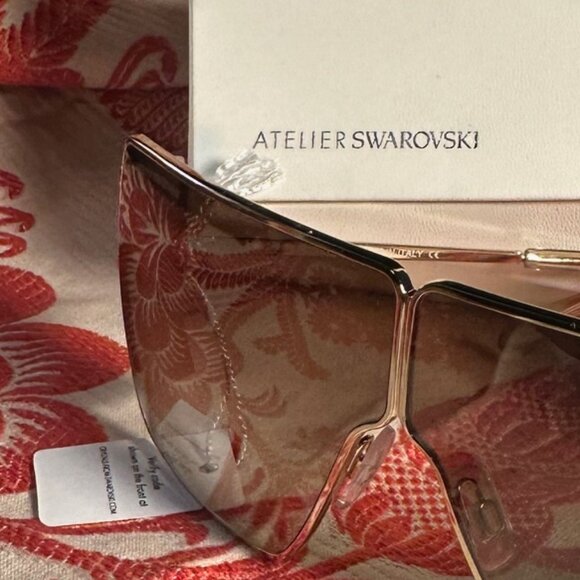 Rare Vintage Swarovski Crystal-Embedded Sunglasses. NWT NIB - Picture 6 of 13